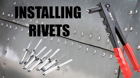 rivets how to install